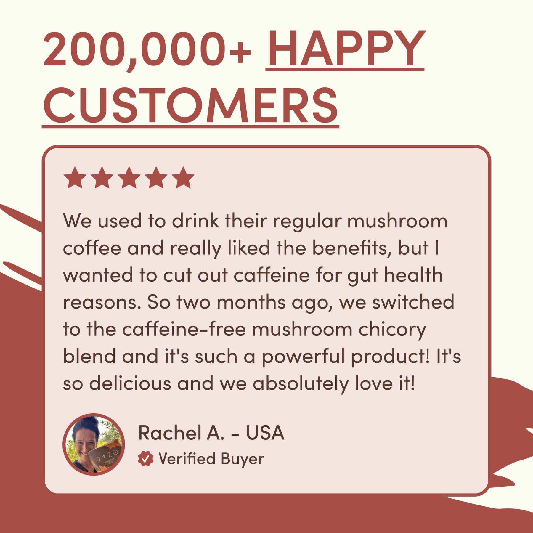 RYZE Mushroom Chicory — Organic Instant Chicory with Shitake & Lions mane, 30 Servings